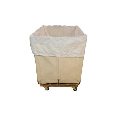 H.G. Maybeck Co HG Maybeck Hamper Basket Liner, 200 Denier Nylon, 10 Bushel, White HBL10NL20